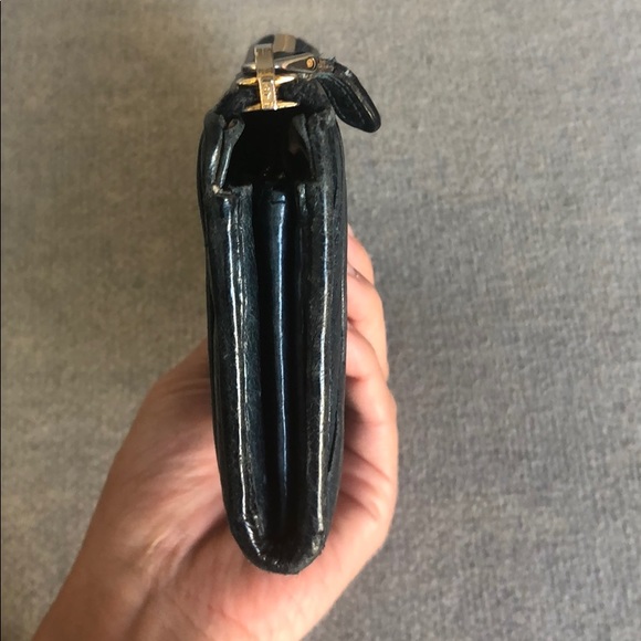 Authentic Blue Miu Miu Matelasse ZIP Around Wallet - Picture 5 of 6